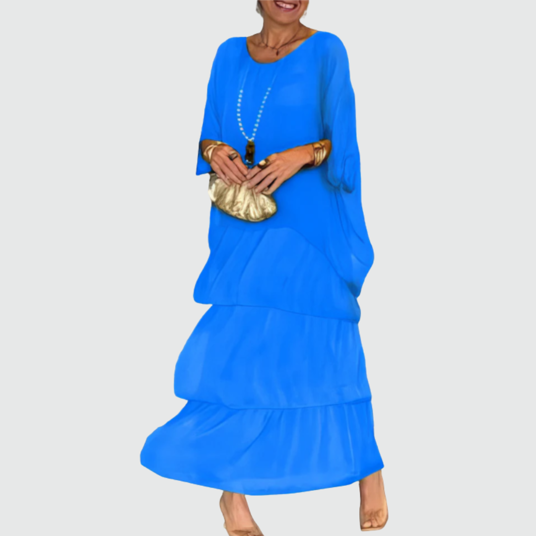 Eleanor | Elegant Flowing Maxi Dress