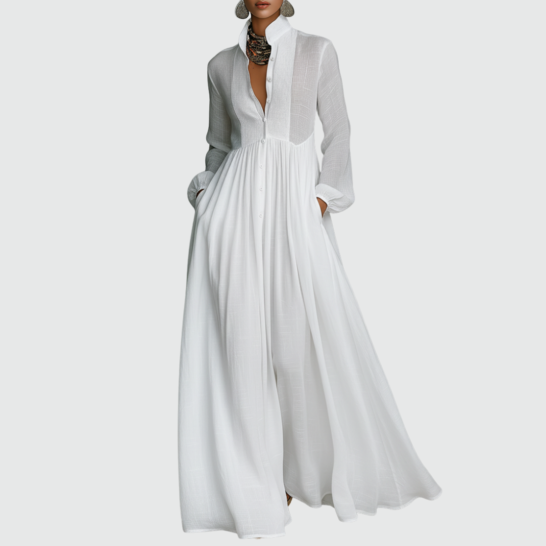 Serena | Effortless Cotton & Linen Maxi