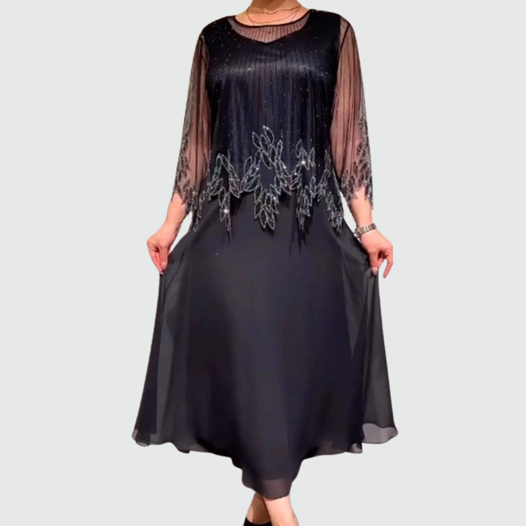 Isabelle | Classic Flow Midi Dress