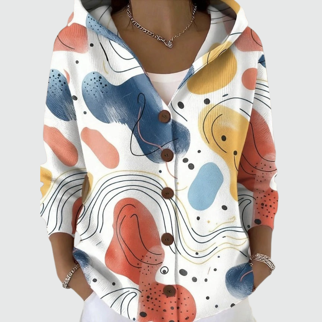 Cassidy | Warm Long Artistic Cardigan