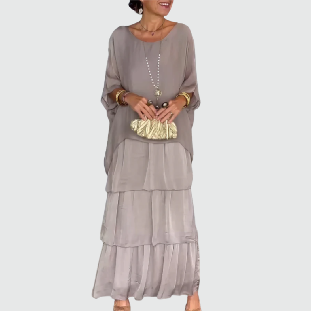 Eleanor | Elegant Flowing Maxi Dress