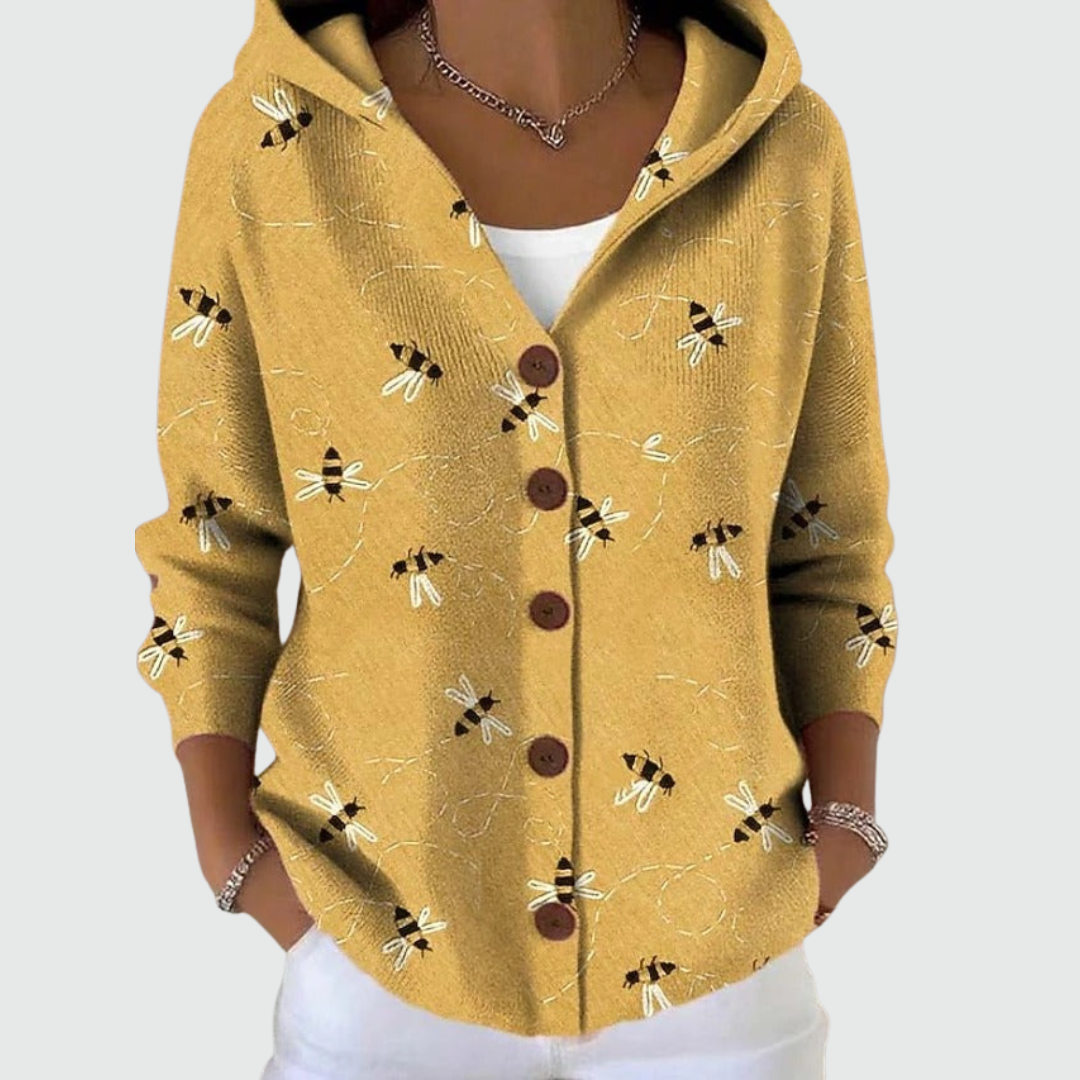 Cassidy | Warm Long Artistic Cardigan