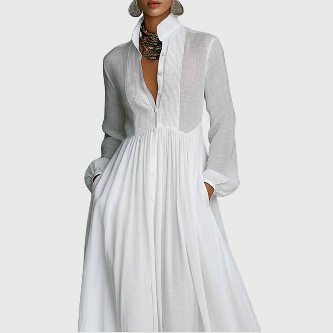 Serena | Effortless Cotton & Linen Maxi