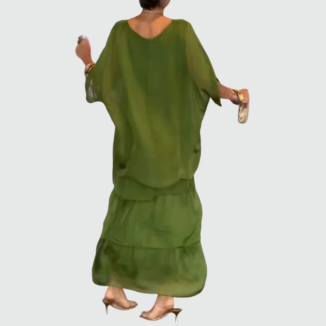 Eleanor | Elegant Flowing Maxi Dress