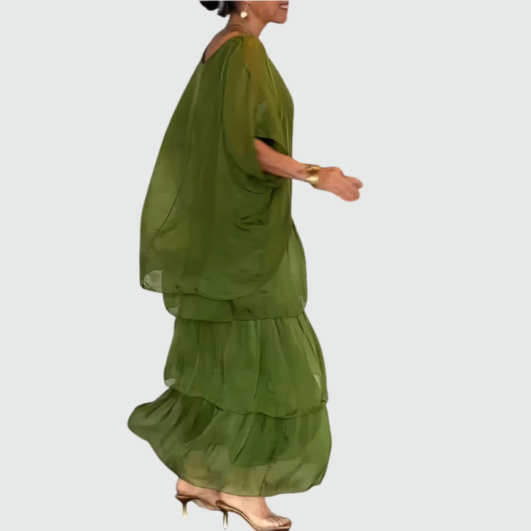 Eleanor | Elegant Flowing Maxi Dress